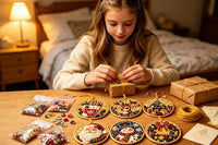Adornos de Navidad con diamantes – Pack de 6