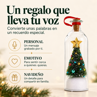 Adorno de Navidad con mensaje de voz
