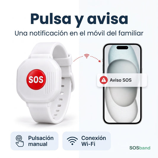 SOSband pulsera SOS